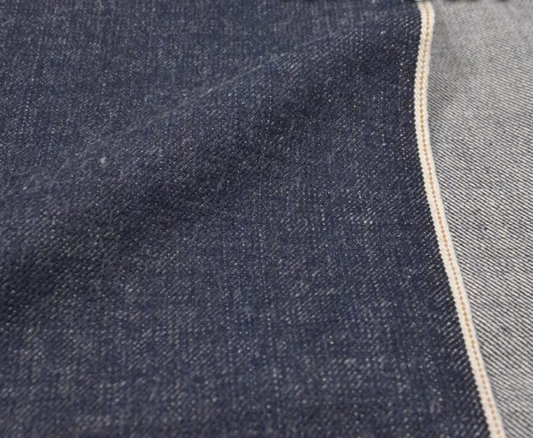 14.5oz Unsanforized Selvedge Denim Fabric With Slub Dark Blue Cotton Jeans Material WF363 - Image 2