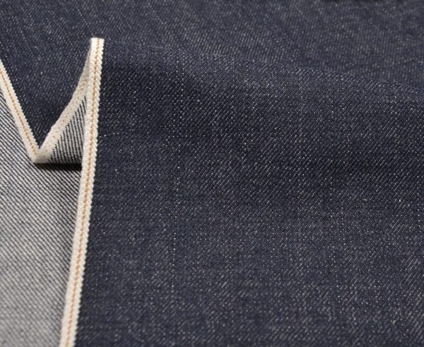 14.5oz Unsanforized Selvedge Denim Fabric With Slub Dark Blue Cotton Jeans Material WF363 - Image 3