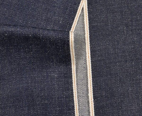 14.5oz Unsanforized Selvedge Denim Fabric With Slub Dark Blue Cotton Jeans Material WF363 - Image 6