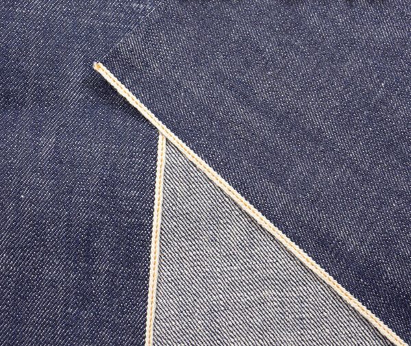15.05oz Hairy Slub Selvedge Denim Fabric Cotton Jacket Soft Jeans Material WF313 - Image 2