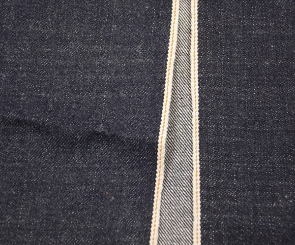 15.3 Raise Cattle Cowboy Dark Blue Cotton Slub Hairy Selvedge Denim Fabric By The Yard WF333 - Image 2