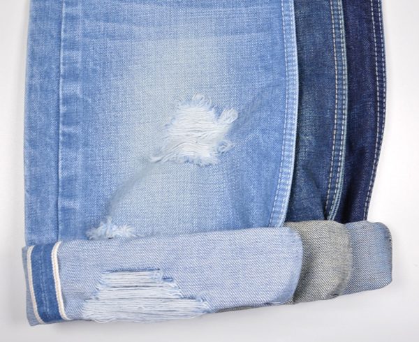 15.4oz Hairy Premium Selvedge Denim Fabric Jeans Raw Trend All-Match Cloth WF353 - Image 3