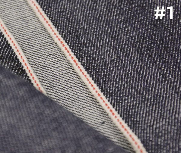 15oz Unsanforized Hairy Right Twill Red Selvedge Denim Fabric Cowboy Jeans Material Slub Cloth W383 2