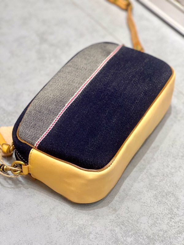 Heavy Selvage Denim Designer Bag Men And Women Crossbody Bags EW2215 - Image 4