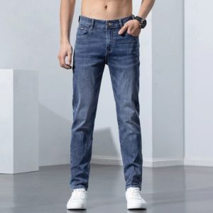 Men's Stretch Skinny Jeans Casual Denim Jeans Staright Jean Pants
