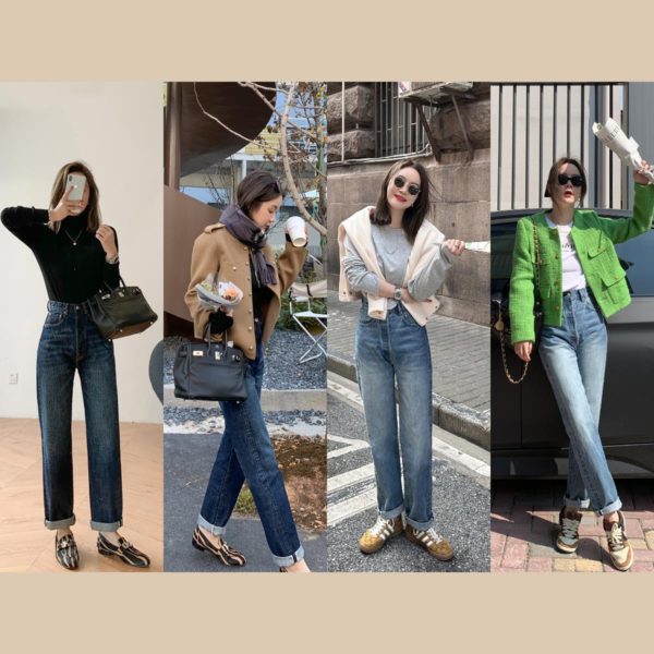 Womens Selvedge Jeans 14.5oz Selvedge Straight Jeans Ladies Denim Pants Autumn Winter Trousers - Image 3