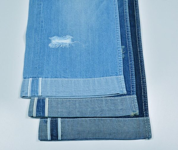 9oz Denim Clothing Textile Spring Summer Selvedge Denim Fabric Right Twill Blue Edge Jean Shirts Selvage Denim Fabric W187116 - Image 3