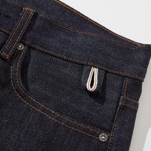 15oz Heavy Selvedge Denim Jeans Japanese Selvedge Denim Trousers Red Edge Raw Denim Jeans Embroidery Selvedge Jeans - Image 2