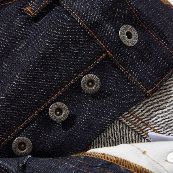 15oz Heavy Selvedge Denim Jeans Japanese Selvedge Denim Trousers Red Edge Raw Denim Jeans Embroidery Selvedge Jeans - Image 3