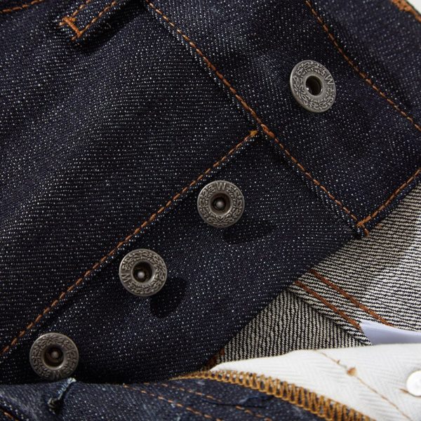 15oz Heavy Selvedge Denim Jeans Japanese Selvedge Denim Trousers Red Edge Raw Denim Jeans Embroidery Selvedge 2