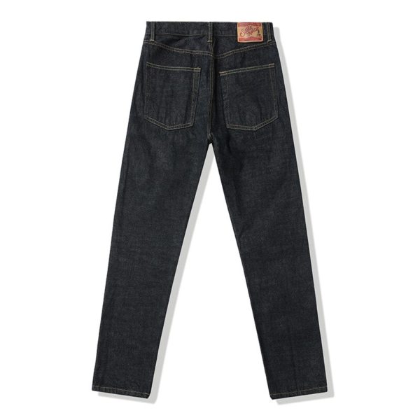 15oz Heavy Weight Slim Selvedge Jeans Men's Best Raw Selvedge Jeans Male Washed Jeans EW2902 - Image 3
