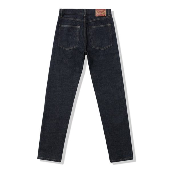 15oz Heavy Weight Slim Selvedge Jeans Men s Best Raw Selvedge Jeans Male Washed Jeans EW2902 4