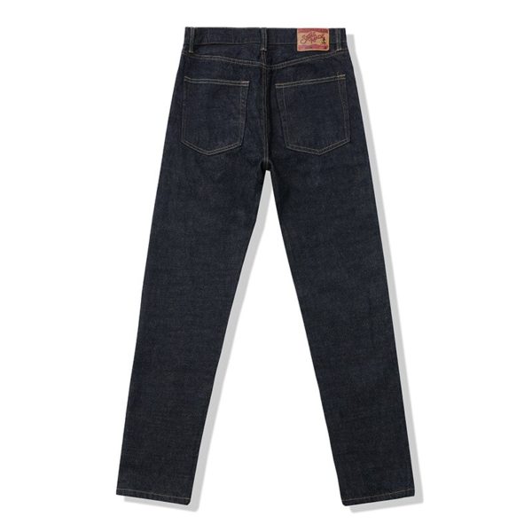 15oz Heavy Weight Slim Selvedge Jeans Men's Best Raw Selvedge Jeans Male Washed Jeans EW2902 - Image 5