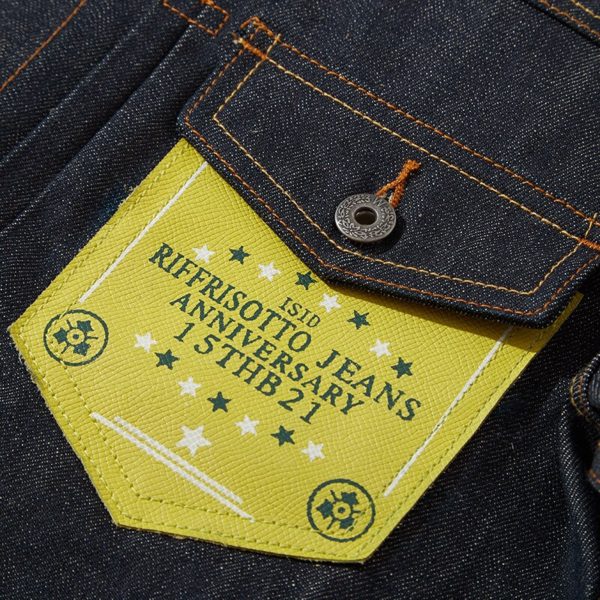 15oz Long Cotton Selvedge Denim Jacket Autumn Winter Retro Selvedge Raw Denim Jacket Men Unsanforized Selvage Jean Coat - Image 2