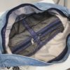 New Design Couple Denim Crossbody Bag Large Capacity Blue Jean Shoulder Bag Mens And Womens Ins Fashion Denim Waist Bag - Image 4