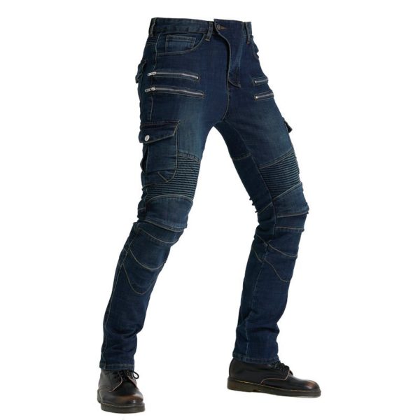 Best Motorbike Jeans Mens Riding Denim Motorcycle Pants For Men Anti Fall Cross-country Motorcycle Pants Armored Upgrade - Image 3