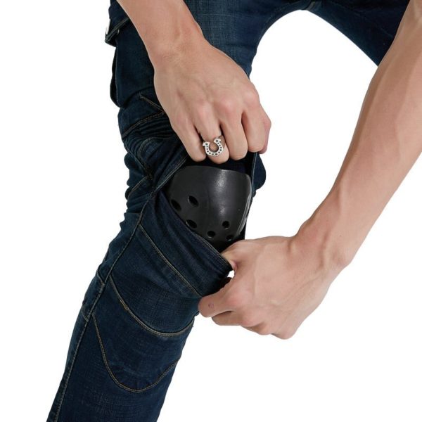 Best Motorbike Jeans Mens Riding Denim Motorcycle Pants For Men Anti Fall Cross-country Motorcycle Pants Armored Upgrade - Image 5