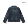 High Quality 350g Lamb Cashmere Denim Jacket Men's Plush Thickened Men's Outwear Winter Super Warm Jean Jacket With Wool Lining - Image 2
