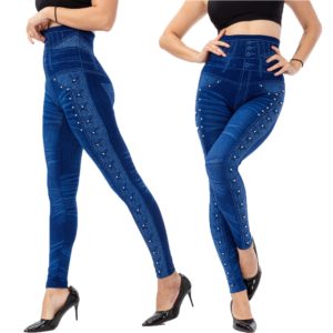 Fake Denim Legging Women