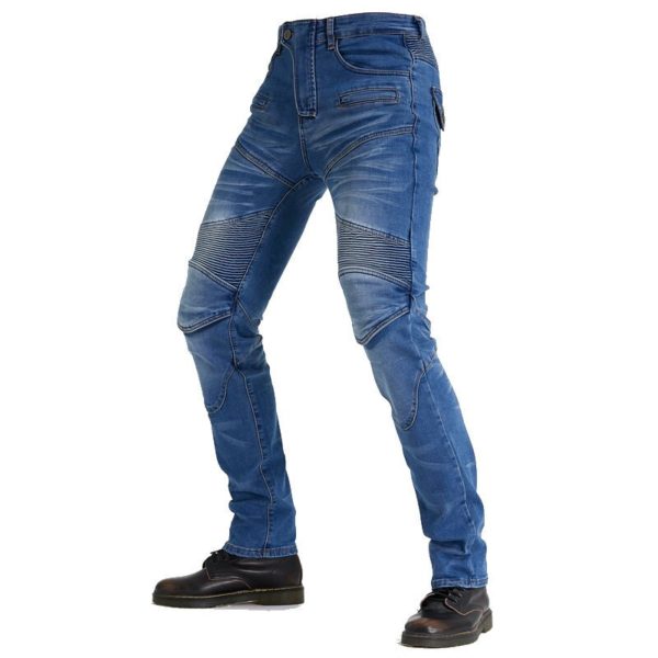 New Riding Jeans Protective Gear Four-piece Harnesses Best Motorcycle Jeans Professional Racing Pants Motorcycle Riding Pant Men - Image 2