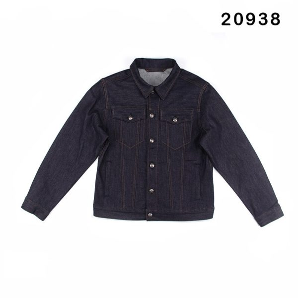 Retro Japanese Jacket Heavy Weight Cowboy Jacket Mens Embroidered High-quality Jean Jacket Outwear And Coat - Image 2