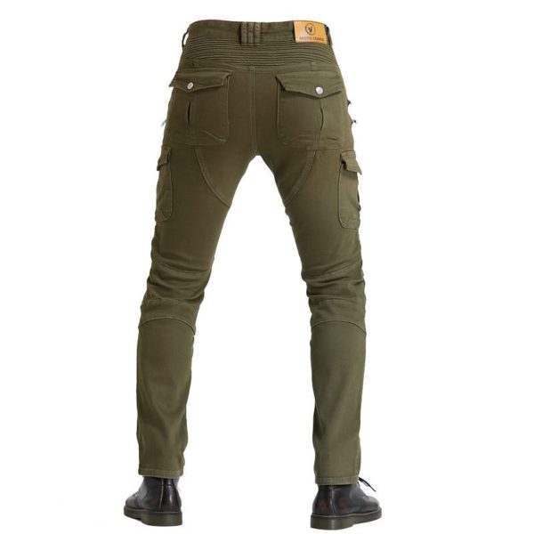 Riding Denim Biker Pants Womens Motorcycle Jeans For Men And Women Fall-proof Cross-country Leisure Bike Jeans For Four Seasons - Image 5