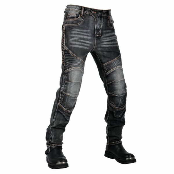 Riding Denim Kevlar Pants Motorcycle Jeans Men s Retro Anti Fall Pants Stretch Cycling Jeans Tear 1