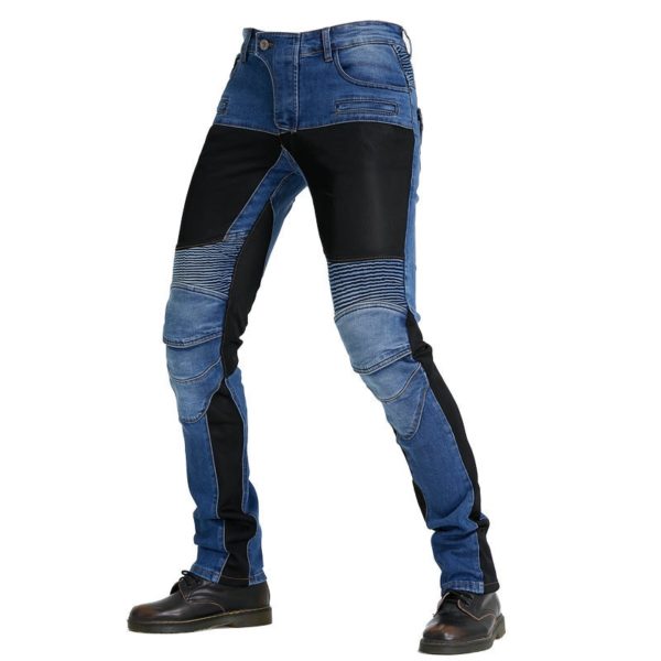 Riding Jeans Armor Upgrade Motorcycle Jeans Anti-fall Rider Pants Racing Motorcycle Cargo Trousers Mesh Pants For Bike Riding - Image 3