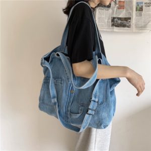 Denim Shoulder Bag