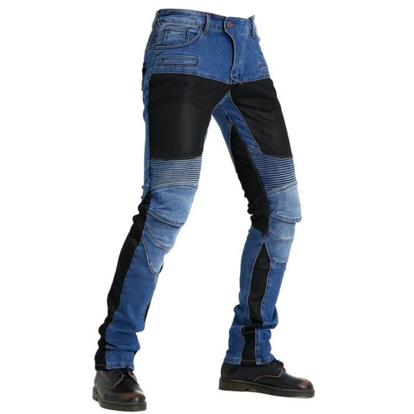 Spring Summer Motorcycle Riding Jeans Breathable Motorcycle Jeans Mens And Womens Motorcycle Jeans Elastic Anti fall 2