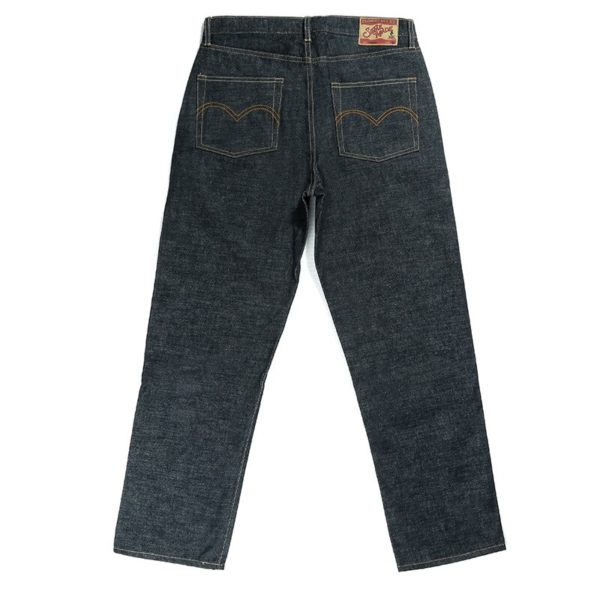 Straight Fit Selvedge Denim Jeans For Men Red Selvage Jeans Unwashed 15 oz Denim Jeans Mens 2