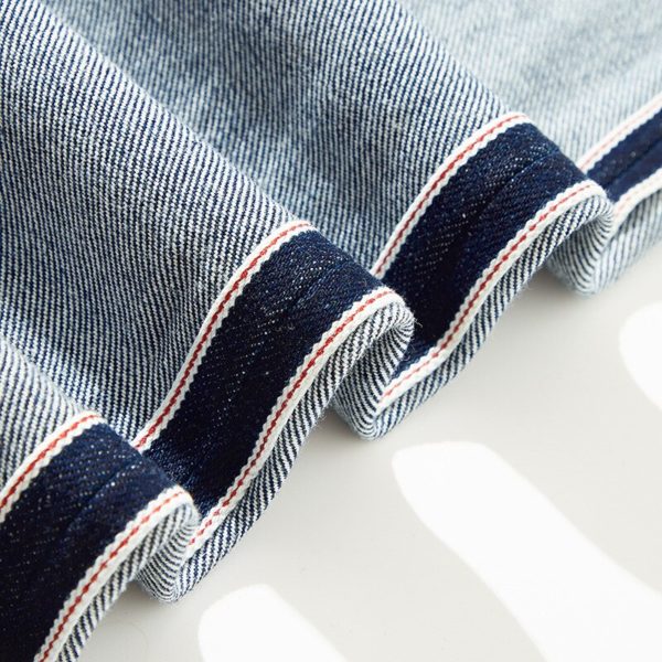 Unique Design Men Red Selvage Jeans Vintage Heavy Japanese Selvedge Jean Pants Straight Premium Cheap Selvedge Jeans Trousers - Image 3