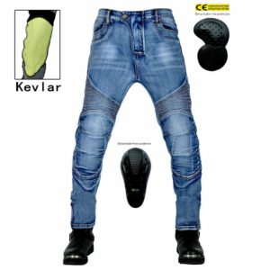 Biker Denim Kevlar Pants