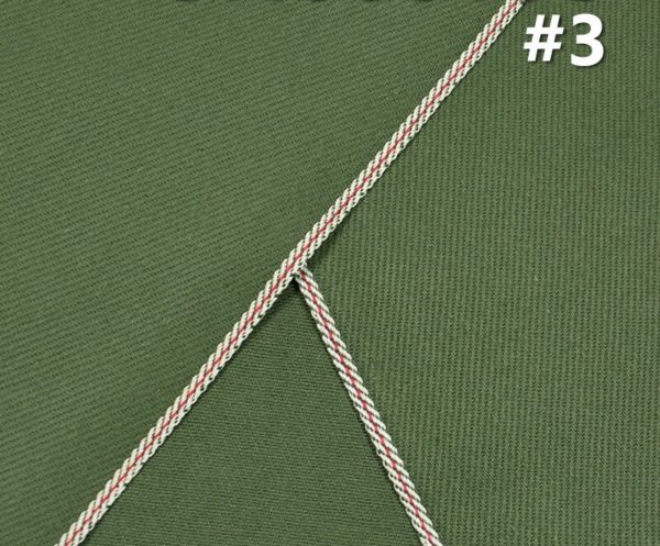 11 oz ArmyGreen Selvedge Denim Fabric Wholesale Premium Jeans Cloth Manufacturers Denim Material Supplier W181318 - Image 3