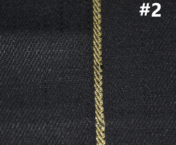 12.5oz Grey Selvedge Jeans Cloth Wholesale Premium Denim Fabric Manufacturers W281424 - Image 4