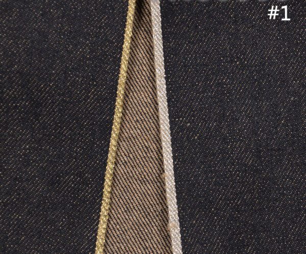 13 4 oz Gold Silver Self Edge Raw Denim Jeans Cloth Manufacturers Colored Cotton Premium Selvedge 2