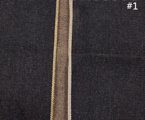 13 4 oz Gold Silver Self Edge Raw Denim Jeans Cloth Manufacturers Colored Cotton Premium Selvedge 5