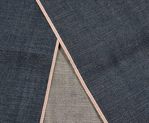 14oz Pink Selvage Edge Raw Selvedge Jean Cloth Cotton Bamboo Denim Japanese Coat Pants Fabric Heavy Selvedge Denim Material