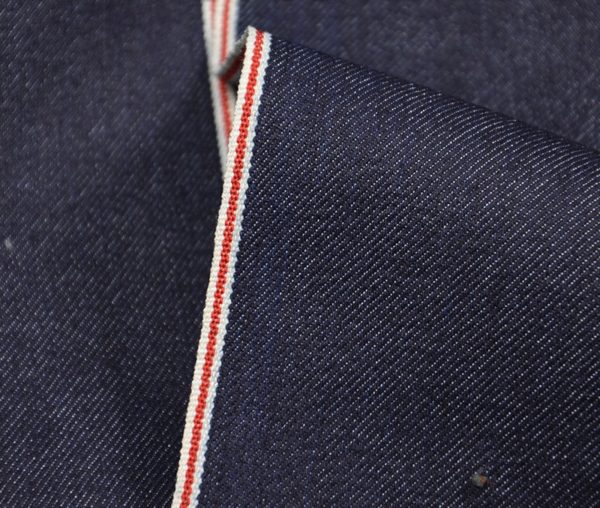 10.5Oz Coolmax Red Selvedge Jeans Cloth 25.1%PPT High Stretch Denim Fabric Wholesale Dropshiping W186514