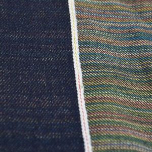 11.47oz Rainbow Selvedge Denim Fabric For Ed80 Rainbow Selvedge Jeans Raw Denim Fabric By The Yard W286425