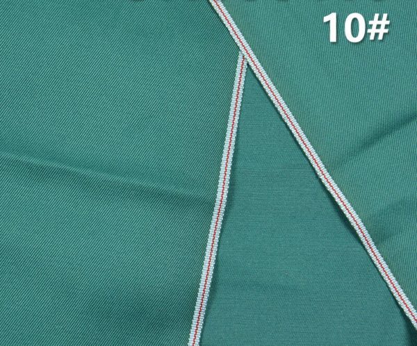 8.9 oz Colorful Stretch Selvedge Denim Wholesale Self Edge Denim Shorts Shirts Skirt Dress Fabric W184116 - Image 4