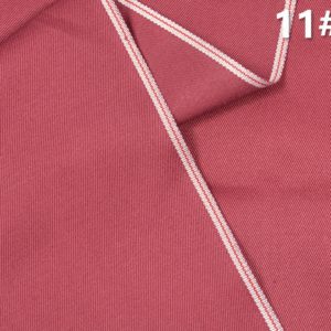 8.9 oz Colorful Stretch Selvedge Denim Wholesale Self Edge Denim Shorts Shirts Skirt Dress Fabric W184116