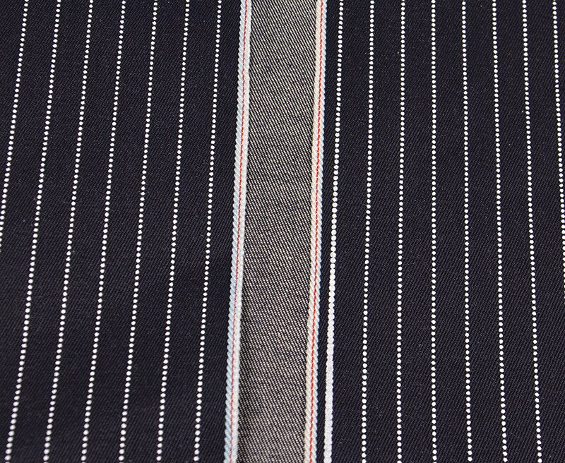 9.2 Oz Striped Denim Fabric By The Yard Wabash Selvedge Denim Jean ...