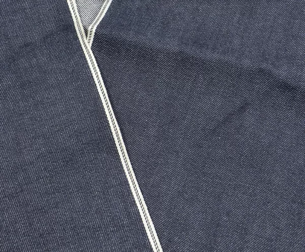 11.5oz Slub White And Black Selvedge Denim Fabric Premium Selvage Jeans Fabric Suppliers Wholesale By The Yard Free Ship W286323 - Image 2