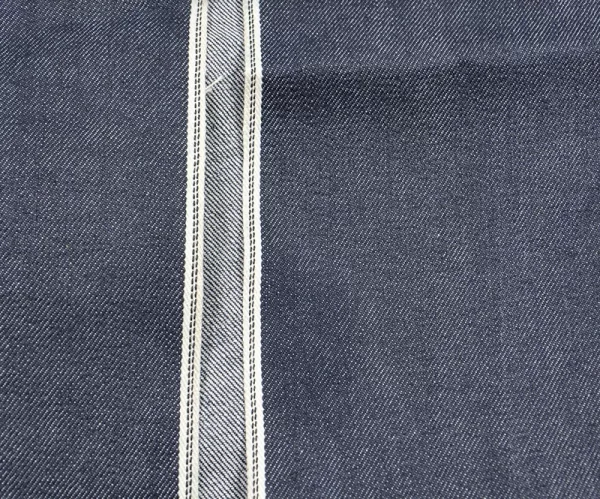 11 5oz Slub White And Black Selvedge Denim Fabric Premium Selvage Jeans Fabric Suppliers Wholesale By 2