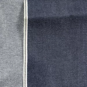 11.5oz Slub White And Black Selvedge Denim Fabric Premium Selvage Jeans Fabric Suppliers Wholesale By The Yard Free Ship W286323
