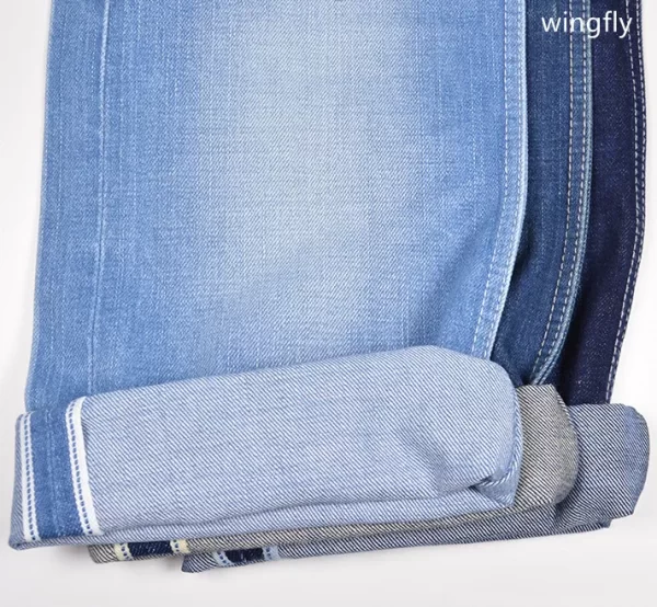 12 3oz Dark Blue Selvedge Denim Fabric WingFly Wholesale Premium Selvage Vintage Jeans Cloth Manufacturers Free 3