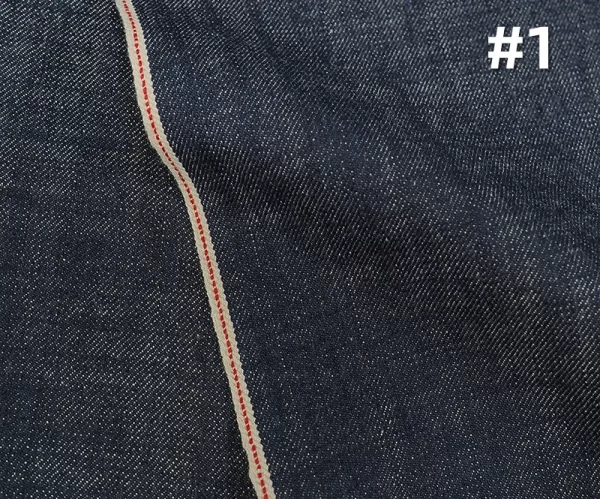 13 Oz Jeans Right Twill Dry Selvage Denim Fabric Horizontal Vertical Slubby Selvedge Denim Jeans Cloth Material SuppliersW287525 - Image 2