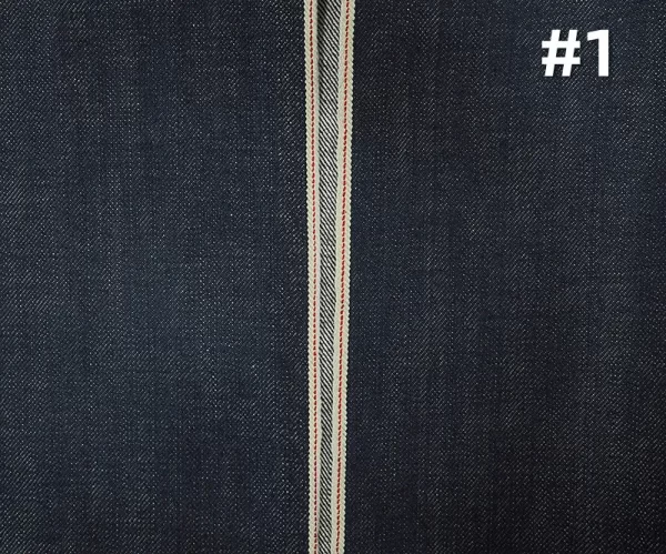 13 Oz Selvage Denim Jeans Rope Dye Fabric Horizontal Vertical Slubby Selvedge Denim Textile Jean Jacket 1