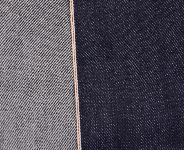 13 Oz Selvedge Denim Fabric Cotton Vintage Navy Selvage Denim Textile Vertical Slub Raw Denim Cloth Material Wholesale W287121 - Image 3